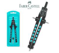 Faber-Castell Compas FACTORY NEON – Réglage rapide