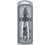 FABER-CASTELL Compas à réglage rapide argenté / noir