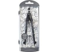 FABER-CASTELL Compas à réglage rapide, articulé, anthracite