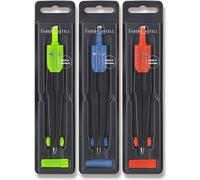Faber-Castell Compas d'école et de collège, mélange de couleurs