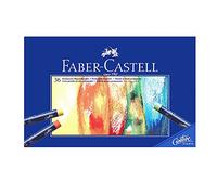 Faber-Castell Craies pastel à l'huile qualité Studio, permanentes + bloc A4, étui 24 pièces