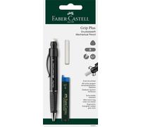 Faber Castell Crayon à mine rétractable « Grip Plus » 0,7 mm 2 pièces