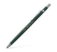 Faber-Castell Porte-mine TK 4600 2 mm HB avec taille-mine dans le bouton, corps vert