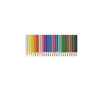 Faber-Castell 112401 Crayon de couleur 2001, FSC100%, Colour Grip, Blanc