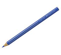FABER-CASTELL Crayon couleur JUMBO GRIP, triangulaire, bleu cobalt