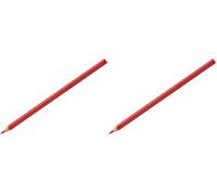 Faber-Castell Crayon, de couleur GRIP, Scarlet rouge (Lot de 2)