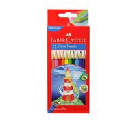 Faber Castell Crayon de couleur hexagonal classique, vif, résistant à la casse,