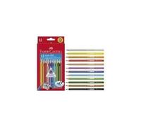 Faber-Castell Crayon De Couleur Jumbo Grip, Blanc