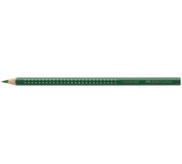 FABER-CASTELL Crayon de couleur triangulaire Colour GRIP vert permanent olive
