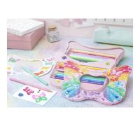 FABER-CASTELL Crayon de couleur triangulaire GRIP SPARKLE