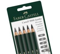 FABER-CASTELL Crayon Graphite Castell 9000 Jumbo BC