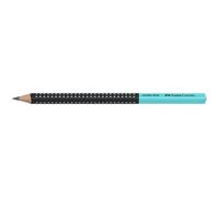 FABER-CASTELL Crayon graphite Jumbo GRIP TWO TONE,turquoisee