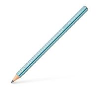 Faber-Castell Crayon graphite Jumbo Sparkle - Océan Metallic