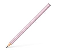 Faber-Castell Crayon graphite Jumbo Sparkle - Rose métallique