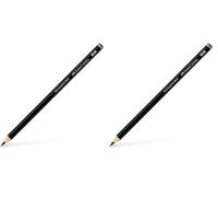 Faber-Castell Crayon graphite Pitt Graphite mat 4B, 115204 (Lot de 2)