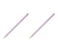 Faber-Castell Crayon graphite - Violet brillant métallisé (Lot de 2)