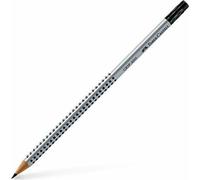 FABER-CASTELL Crayon GRIP 2001 avec gomme Dureté : B