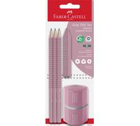 FABER-CASTELL Crayon GRIP 2001 Set rose shadows Blister