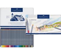 FABER-CASTELL Crayons aquarelle GOLDFABER étui métallique de 36 pièces