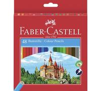 FABER-CASTELL Crayons de couleur Château 48 pièces boîte en carton