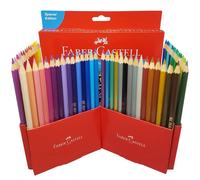 FABER-CASTELL Crayons de Couleur Coffret Château 60 pièces