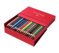 FABER-CASTELL Crayons de couleur COLOUR GRIP 2001, boîte de