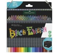 FABER-CASTELL Crayons de Couleur Édition Noire Coffret 24x