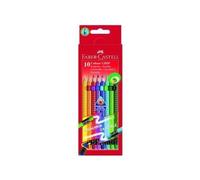 Faber-Castell Crayons De Couleur Gommable Avec Grip, Étui