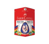 Faber Castell - Crayons de couleur graphite à poignée triangulaire, boîte assort