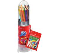 FABER-CASTELL Crayons de couleur triangulaires Colour GRIP Set Fusée