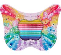 FABER-CASTELL Crayons de couleur triangulaires GRIP SPARKLE Set cadeau 20 crayons de couleur