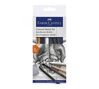 FABER-CASTELL Set d'esquisses au fusain