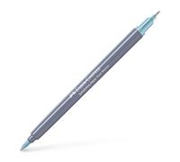 Faber-Castell Creative Studio Goldfaber Aqua Double marqueur bleu eau marqueur unique pour art, artisanat, dessin, croquis, maison, école, université, coloriage
