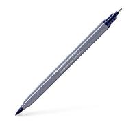 Faber-Castell Creative Studio Goldfaber Aqua Double marqueur bleu indanthrène pour art, artisanat, dessin, croquis, maison, école, université, coloriage