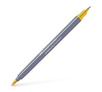 Faber-Castell Creative Studio Goldfaber Aqua Double marqueur Jaune Naples Marqueur unique pour art, artisanat, dessin, croquis, maison, école, université, coloriage