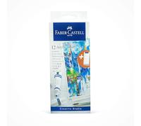 Faber-Castell – Étui 12 peintures acryliques – Multicolore G