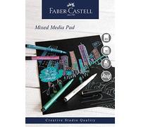 Faber-Castell Creative Studio Lot de 30 feuilles de papier noir 250 g/m² Format A5