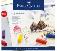 Faber-Castell Creative Studio Soft Pastels Box 48 48 Count (Pack of 1) Assorted
