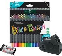 Crayons de couleur - Coloriage - Boîte de 100 crayons - Faber-Castell - Black édition