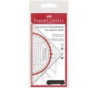 FABER-CASTELL Geometrie-Dreieck klein mit Griff 14cm