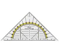 Faber-Castell Equerre Rapporteur Bk 25 Hypothénuse 14 Cm