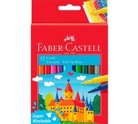 Faber-Castell Feutres lavables Château Lot de 12