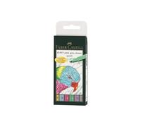 FABER-CASTELL Etui 6 Feutres Pitt Pastel