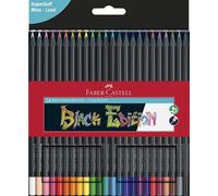 Faber-Castell Étui De 24 Crayon De Couleur Black Edition