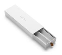 FABER-CASTELL Etui d'outils d'écriture design, blanc