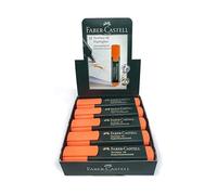 Faber-Castell F114815 surligneur fluorescent, orange - 10 unités