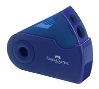 Faber Castell F182701 "Sleeve" Double Hole Sharpener Box - Red/Blue