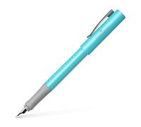 Faber-Castell Faber Castell 140986 Grip Pearl Edition Stylo-plume Plume M Turquoise