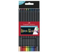 Faber-Castell Faber-Castell Crayon De Couleur Black Edition, Étui De 12