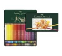faber-castell faber-castell crayons de couleur polychromos, étui en métal noir Noir G